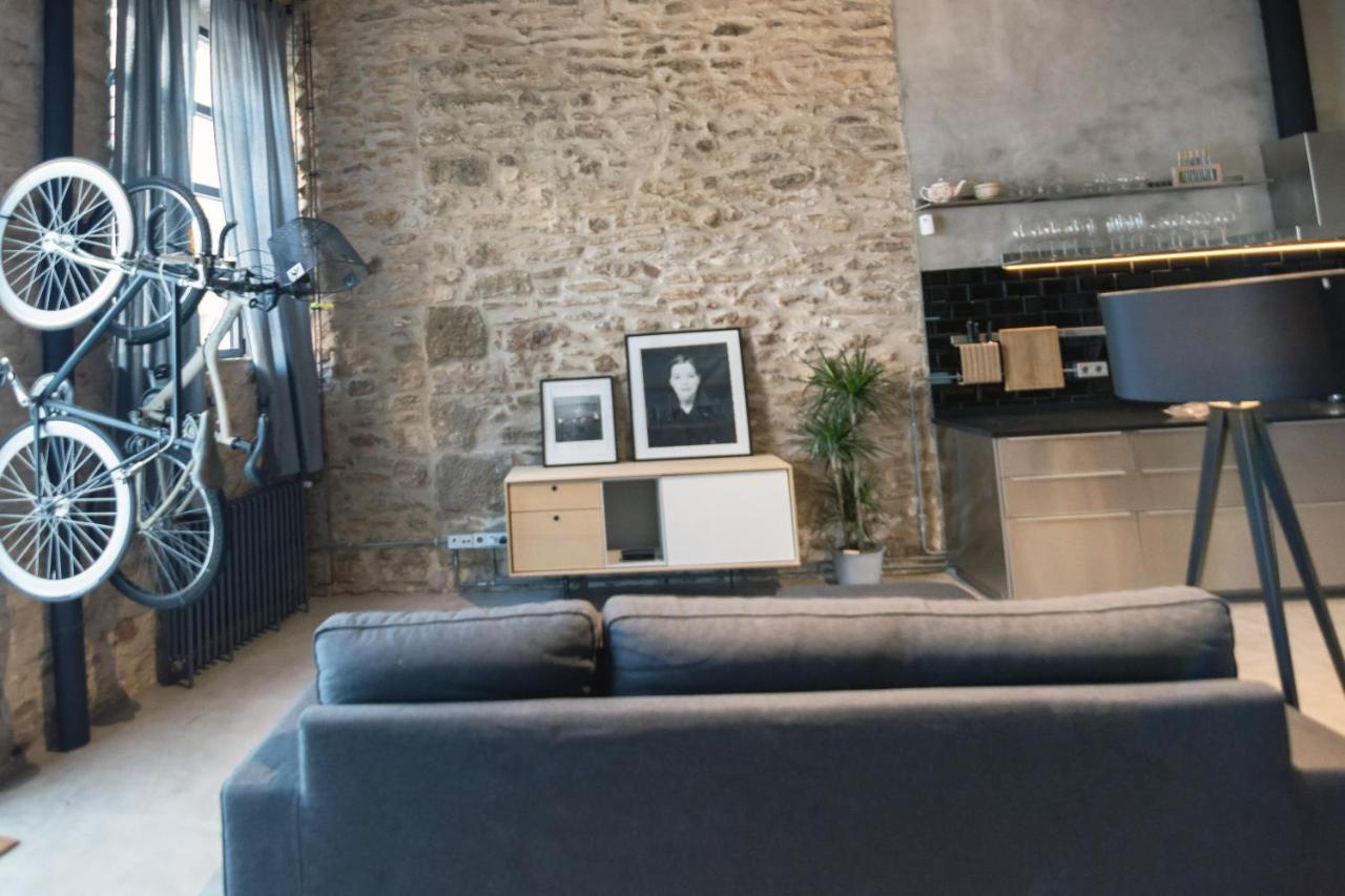 Апартаменты Increible Loft De Diseno En Casco Antiguo Ампоста Экстерьер фото