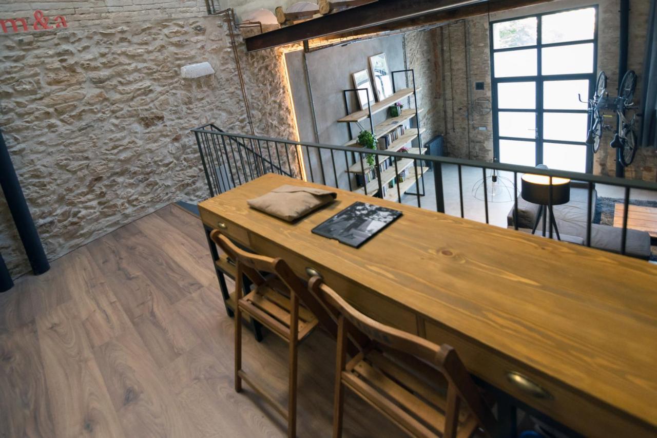 Апартаменты Increible Loft De Diseno En Casco Antiguo Ампоста Экстерьер фото