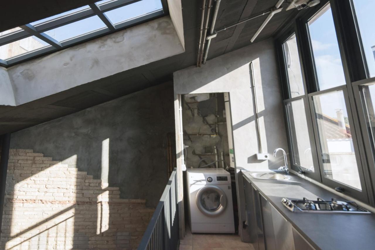 Апартаменты Increible Loft De Diseno En Casco Antiguo Ампоста Экстерьер фото