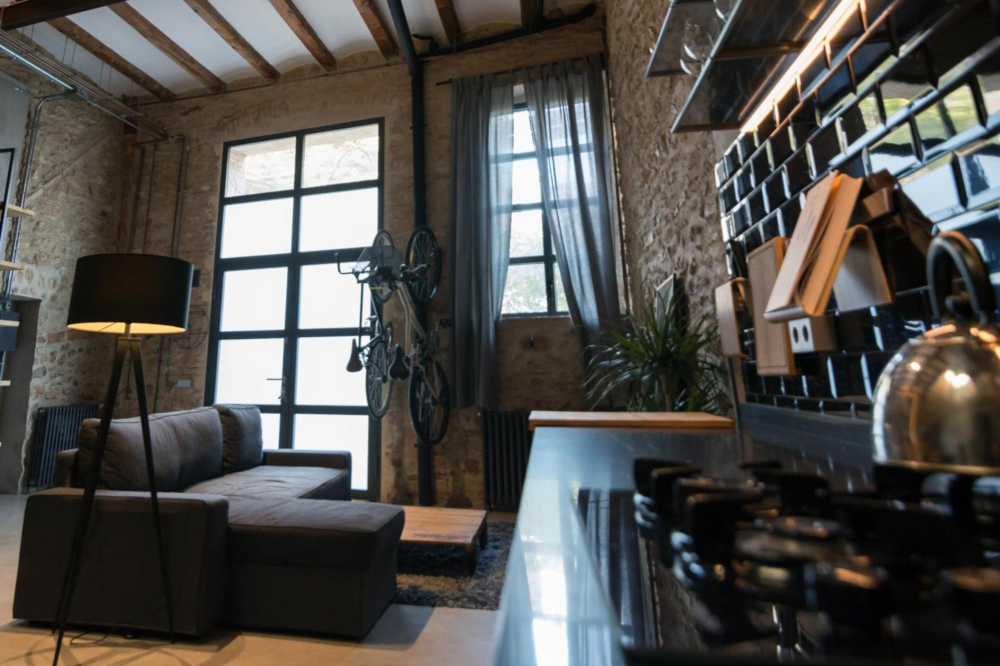 Апартаменты Increible Loft De Diseno En Casco Antiguo Ампоста Экстерьер фото